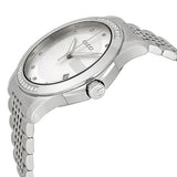 Gucci G Timeless Diamonds Mother of Pearl Dial Silver Steel Strap Watch For Women - YA126510