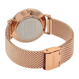 Coach Perry Silver Dial Rose Gold Mesh Bracelet Watch for Women - 14503386