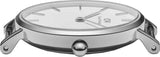 Daniel Wellington Classic Petite Reading White Dial Black Leather Strap Watch For Women - DW00100241