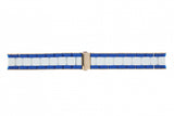 Marc Jacobs Rock Chronograph White Dial Two Tone Silicone Strap Watch for Women - MBM2594