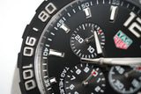 Tag Heuer Formula 1 Black Dial Black Leather Strap Watch for Men - CAZ1010.FT8024