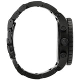 Nixon 51-30 Chrono Black Dial Black Steel Strap Watch for Men - A083-957