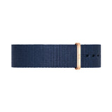 Daniel Wellington Classic Bayswater Black Dial Black NATO Strap Watch For Men - DW00100277