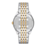 Emporio Armani Cream Dial Two Tone Steel Strap Watch For Men - AR11034
