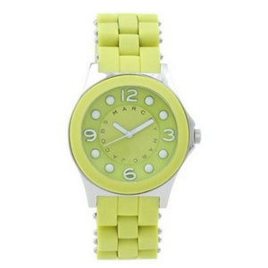 Marc Jacobs Dress Green Dial Green Silicone Strap Watch for Women - MBM2513