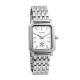 Tory Burch Robinson White Dial Silver Steel Strap Watch for Women - TBW1510