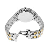 Tory Burch Classic Chronograph White Dial Two Tone Steel Strap Watch for Women - TBW1034