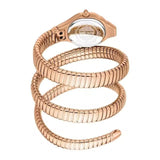 Just Cavalli Glam Evo 4 Mother of Pearl Dial Rose Gold Steel Strap Watch for Women - JC1L229M0045