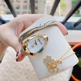 Just Cavalli Serpente Metallica Mother of Pearl Dial Two Tone Steel Strap Watch for Women - JC1L208M0065