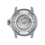 Tissot Seastar 2000 Professional Powermatic 80 Blue Dial Silver Steel Strap Watch for Men - T120.607.11.041.01