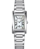 Emporio Armani Gino Mother of Pearl Dial Silver Steel Strap Watch for Men - AR11664