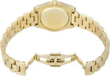 Emporio Armani Federica Mother of Pearl White Dial Gold Steel Strap Watch for Women - AR11657