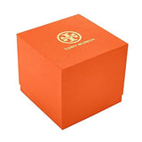 Tory Burch Collins Quartz White Dial Brown Leather Strap Watch for Women - TBW1304