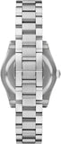 Emporio Armani Federica Mint Green Dial Silver Steel Strap Watch for Women - AR11656