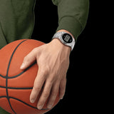 Tissot Digital Quartz Black Dial Silver Steel Strap Watch for Men - T137.463.11.050.00