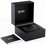 Hugo Boss Hero Chronograph Green Dial Silver Steel Strap Watch for Men - 1514217