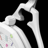 Swatch x AP Royal Pop White Dial White Leather Lanyard Watch for Men - Huit Blanc