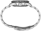 Seiko Prospex Speedtimer Solar Chronograph White Dial Silver Steel Strap Watch for Men - SSC813
