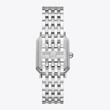 Tory Burch Robinson White Dial Silver Steel Strap Watch for Women - TBW1510