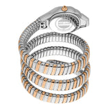 Just Cavalli Ravenna Silver Dial Two Tone Steel Strap Watch for Women - JC1L271M0065