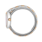 Just Cavalli Aversa Mother of Pearl Dial Two Tone Steel Strap Watch for Women - JC1L222M0065