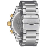 Nixon 51-30 Chronograph Blue Dial Silver Steel Strap Watch for Men - A083-1922