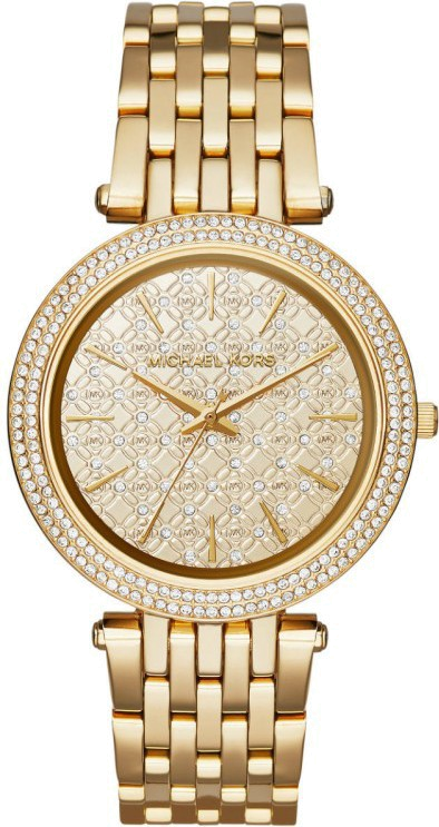 Michael Kors Darci Gold Dial Gold Steel Strap Watch for Women - MK3398