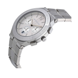 Michael Kors Wyatt White Dial Silver Steel Strap Watch For Women - MK5932