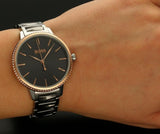 Hugo Boss Signature Grey Dial Silver Steel Strap Watch for Men - 1502569