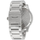 Nixon 51-30 Chrono Blue Dial Silver Steel Strap Watch for Men - A083-307