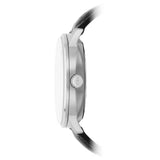 Mido Comander II Automatic Chronometer Silver Dial Black Leather Strap Watch For Men - M021.431.16.031.00