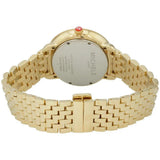 Michele Serein Mother of Pearl Dial Gold Steel Strap Watch for Women - MWW21B000017