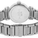 Coach Madison White Dial Silver Steel Strap Watch for Women - 14502394