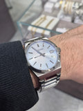 Seiko Conceptual Blue Dial Silver Steel Strap Watch for Men - SUR599P1