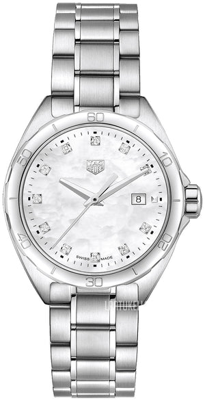 Tag Heuer Formula 1 Diamonds Mother of Pearl White Dial Watch for Women - WBJ1319.BA0666